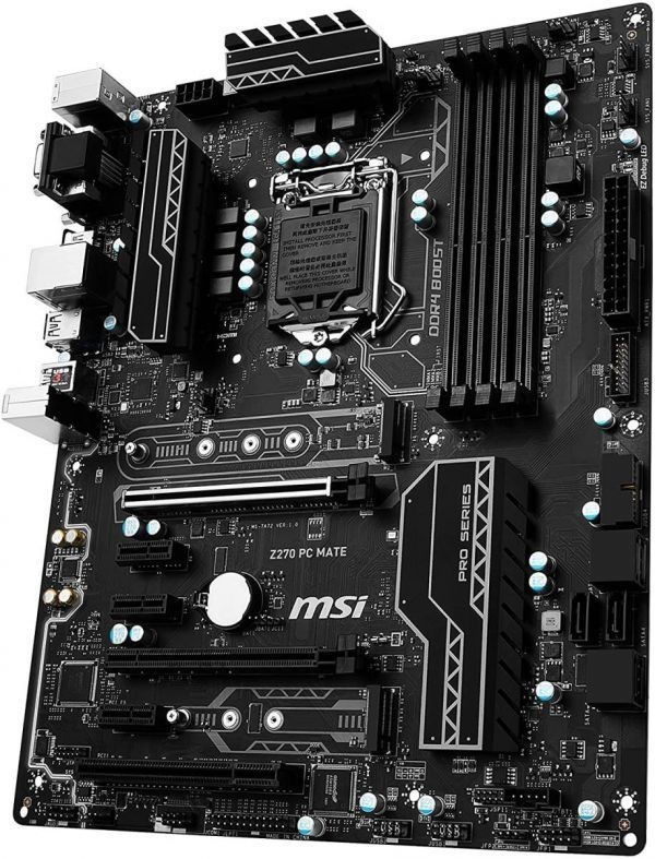 MSI Z270 PC MATE LGA 1151 Intel Z270 HDMI SATA 6Gb/s USB 3.1 ATX Intel Motherboard mdprevattcaulkingandwaterproofing.com