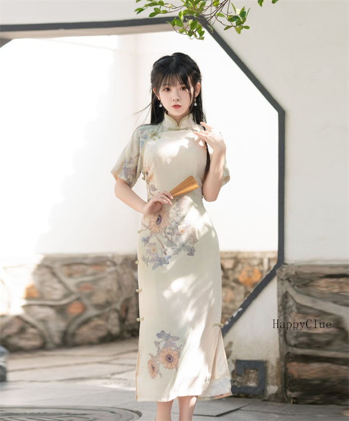 花柄タイトワンピエレガントチャイナドレス 楽天市場】【大好評】チャイナドレス チャイナ服 ワンピース
