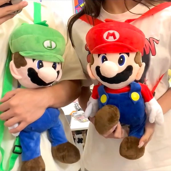 マリオ☆ルイージ☆ぬいぐるみ☆Switch☆USJ☆マリオブラザーズ☆ハロウィン 新作登場！ マリオ&ルイージのぬいぐるみ☆ 価格 各4,800円 詳細