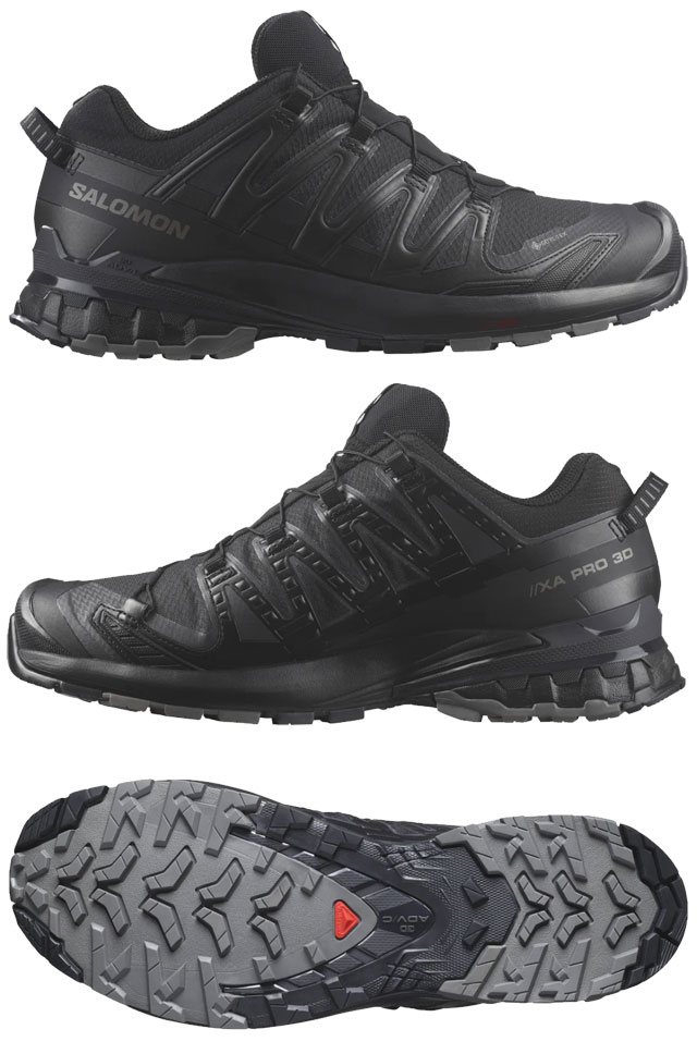 サロモン SALOMON メンズ スニーカー XA プロ 3D V9 GTX ゴアテックス 防水 ローカット トレイルランニングシューズ アウトドア ハイキング 472701 ブラック/ファントム 4 サロモン SALOMON メンズ スニーカー XA プロ 3D V9 GTX ゴアテックス 防水 ローカット トレイルランニングシューズ アウトドア ハイキング 472701 ブラック/ファントム 4