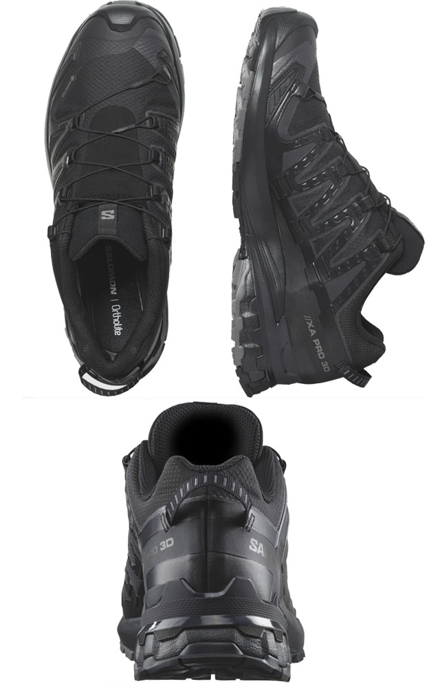 サロモン SALOMON メンズ スニーカー XA プロ 3D V9 GTX ゴアテックス 防水 ローカット トレイルランニングシューズ アウトドア ハイキング 472701 ブラック/ファントム 4 サロモン SALOMON メンズ スニーカー XA プロ 3D V9 GTX ゴアテックス 防水 ローカット トレイルランニングシューズ アウトドア ハイキング 472701 ブラック/ファントム 4