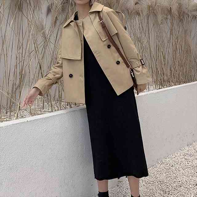 【即納】トレンチコート スプリングコート レディース アウター 大きいサイズ ライトアウター フォーマル ママコート ジャケット 上品 美シルエット 通勤 オフィス 大人可愛い おしゃれ カジュアル