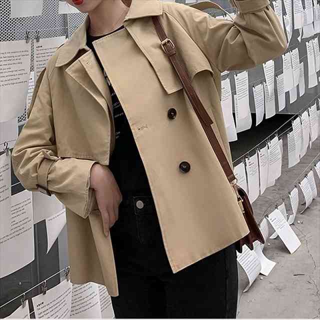 【即納】トレンチコート スプリングコート レディース アウター 大きいサイズ ライトアウター フォーマル ママコート ジャケット 上品 美シルエット 通勤 オフィス 大人可愛い おしゃれ カジュアル