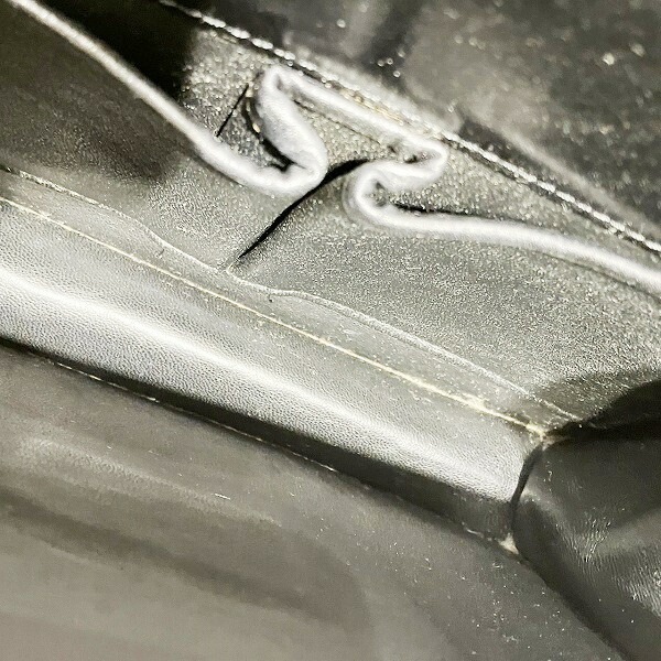 セリーヌ ダブルフラップ レザー ブラック バッグ ハンドバッグ レディース 【中古】 セリーヌ ダブルフラップ レザー ブラック バッグ ハンドバッグ レディース 【中古】