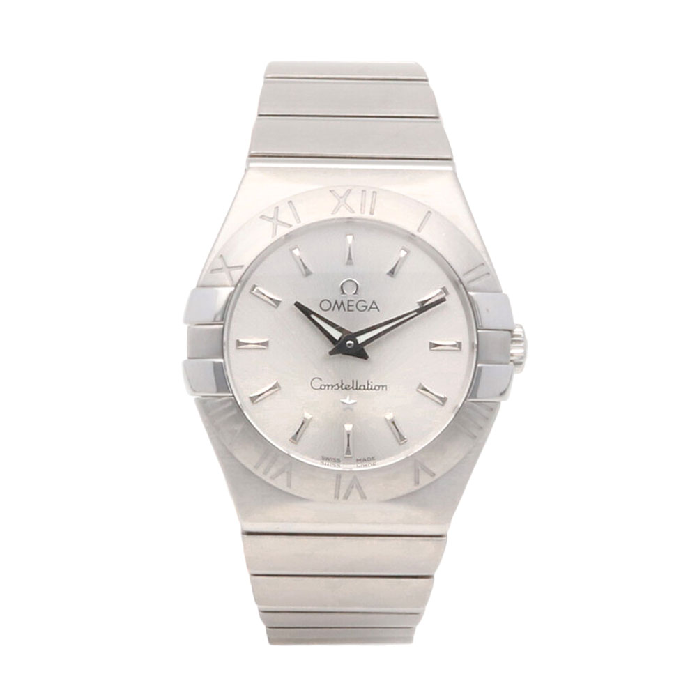 オメガ コンステレーション 腕時計 ステンレススチール 123.10.27.60.02.001 クオーツ 1年保証 OMEGA 中古 美品 オメガ コンステレーション 腕時計 ステンレススチール 123.10.27.60.02.001 クオーツ 1年保証 OMEGA 中古 美品