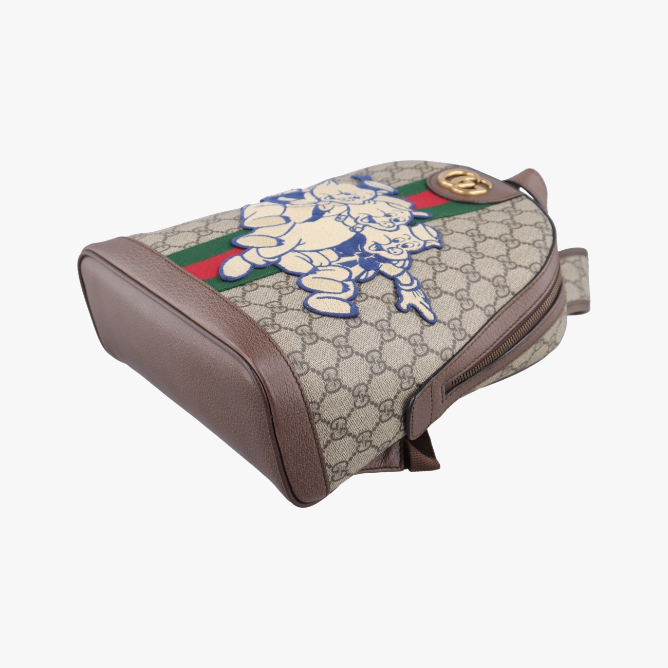 オフィディア三匹のこぶたマルチカラーPVCコーティングキャンバス552884I027883538中古 オフィディア三匹のこぶたマルチカラーPVCコーティングキャンバス552884I027883538中古