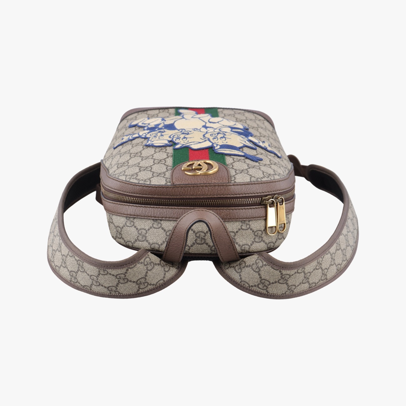 オフィディア三匹のこぶたマルチカラーPVCコーティングキャンバス552884I027883538中古 オフィディア三匹のこぶたマルチカラーPVCコーティングキャンバス552884I027883538中古