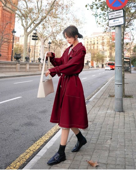 いカラーが トレンチコート ブ レディース服 レディース ネイビー まれる いカラーが トレンチコート ブ レディース服 レディース ネイビー まれる