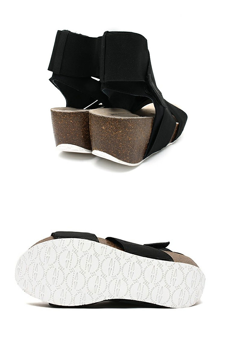 レディース サンダル LYCRA BLACK EL.JEANS ウィメンズ フェスーラ コルクソール バンド サンダル WMNS FESSURA CORK BAND 送料無料 レディース サンダル LYCRA BLACK EL.JEANS ウィメンズ フェスーラ コルクソール バンド サンダル WMNS FESSURA CORK BAND 送料無料