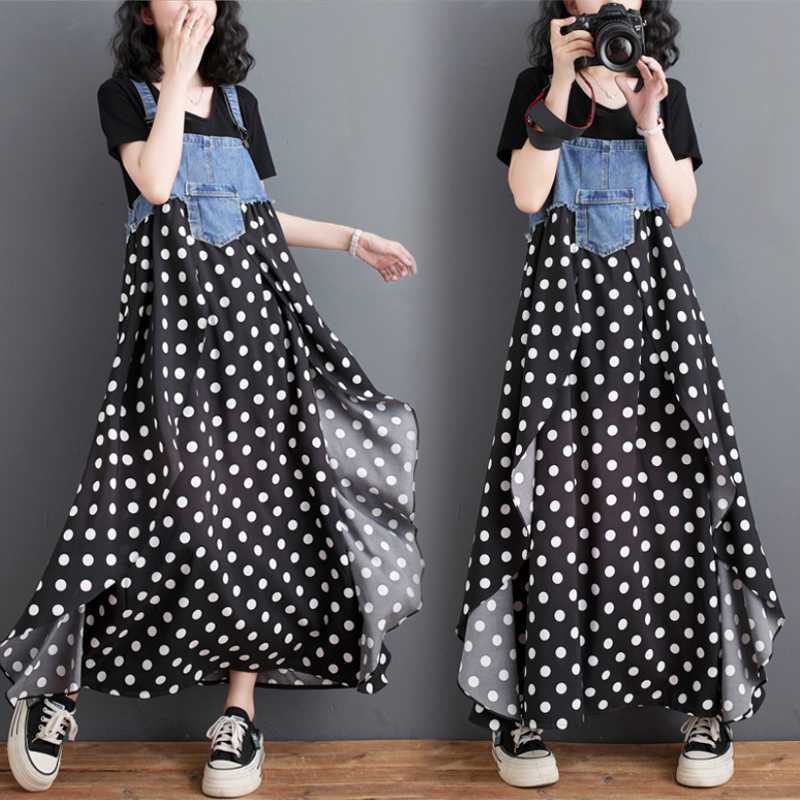 ロングスカート スカート「ファットガール」 25 ドッキング キャミワンピース デニム シフォン ドッキング 水玉 大きいサイズ 体型カバー レディース サロペットスカートメガ割 ロングスカート スカート「ファットガール」 25 ドッキング キャミワンピース デニム シフォン ドッキング 水玉 大きいサイズ 体型カバー レディース サロペットスカートメガ割