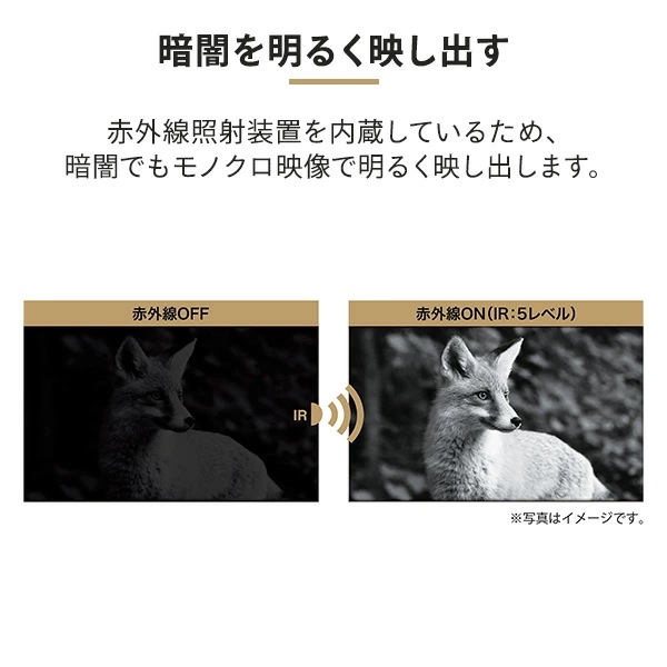 赤外線暗視カメラ 125万画素 2K動画 IR ナイトレコーダー USB充電 KC-NS07V 赤外線暗視カメラ 125万画素 2K動画 IR ナイトレコーダー USB充電 KC-NS07V