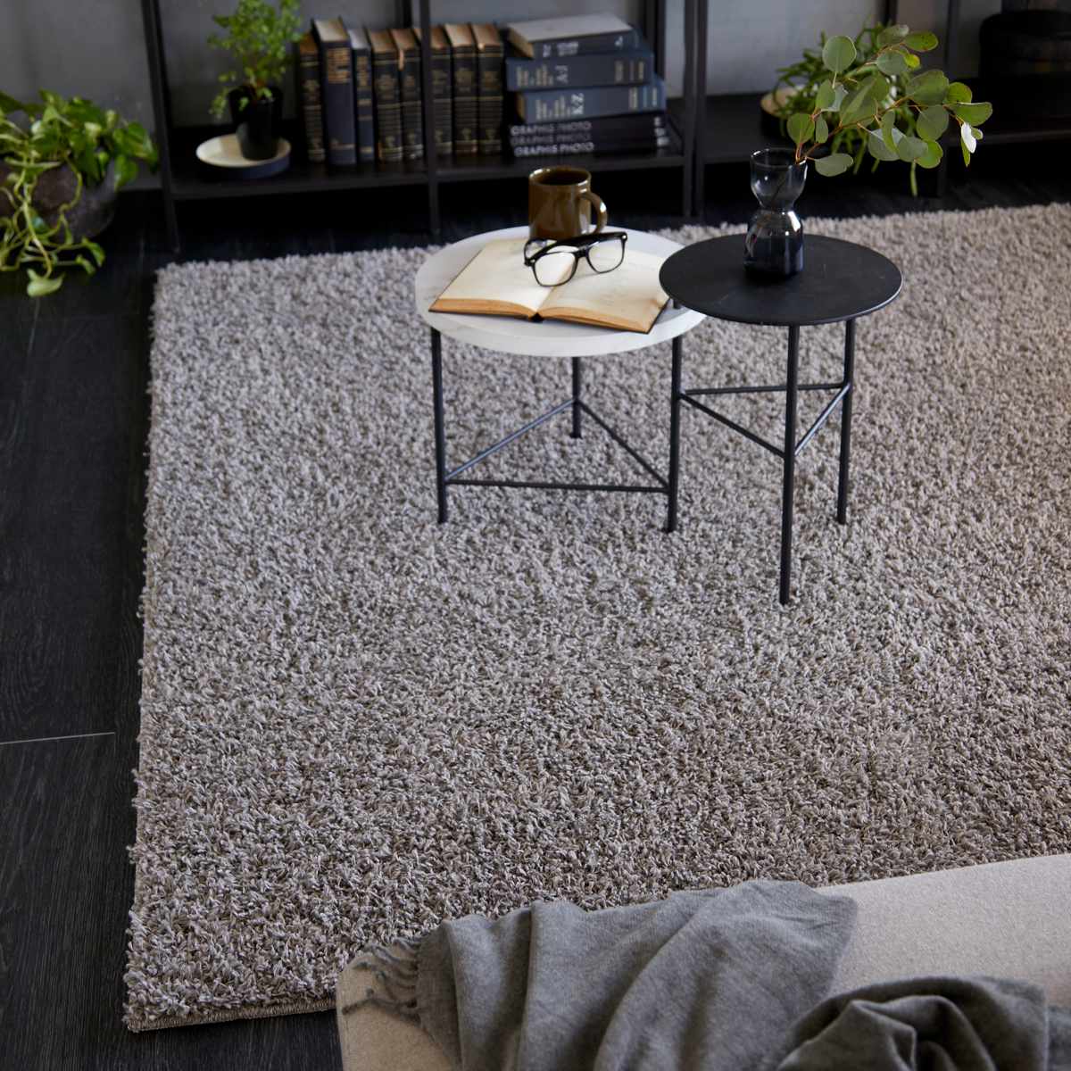 ラグ スミノエ ルーパス 130x190cm 防ダニ アレルブロック シャギーラグ ラグマット カーペット 絨毯 マット 機能ラグ 長方形 1.5畳 リビングマット アクセントラグ 滑り止め
