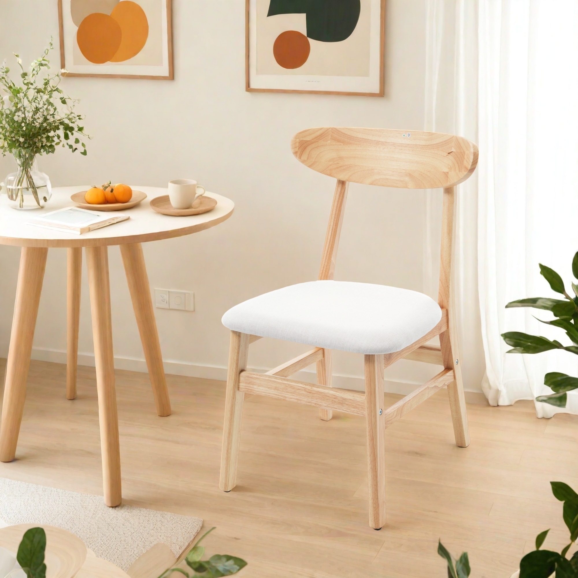 【国内出荷】【2脚】【ナチュラル++ベージュ】ダイニングチェア いす 木製 おしゃれ イス リビング チェア モダン 人気 北欧 【国内出荷】【2脚】【ナチュラル++ベージュ】ダイニングチェア いす 木製 おしゃれ イス リビング チェア モダン 人気 北欧