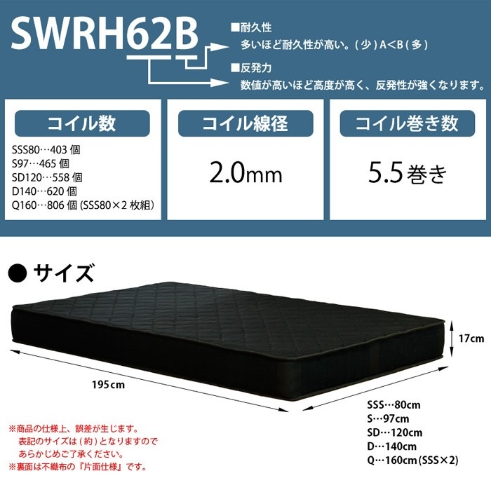 セミダブルベッド＋ブラックマットレスセット 高反発 3Dメッシュ USB/コンセント付き Duranta 北欧テイスト