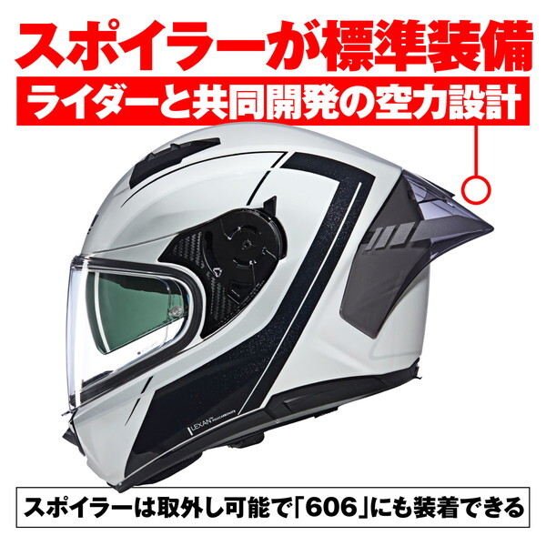 NOLAN D60006 NOLAN(ノーラン) バイク用 ヘルメット フルフェイス N60-6 SPORT MESMERICO(WHITE/341) XLサイズ(61-62cm) 60006