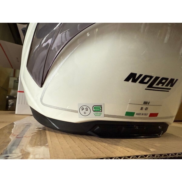 NOLAN D60006 NOLAN(ノーラン) バイク用 ヘルメット フルフェイス N60-6 SPORT MESMERICO(WHITE/341) XLサイズ(61-62cm) 60006