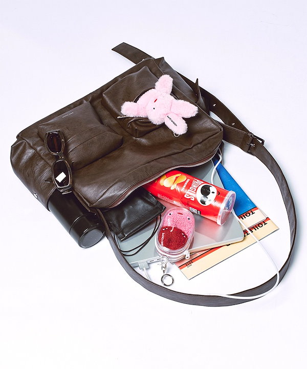 【SAMO ONDOH】韓国人気新作★ Cross Utility Bag M cross utility bag M goat cream