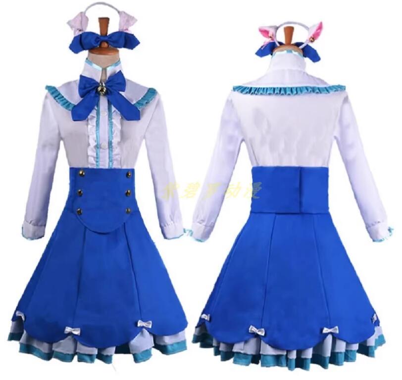 ネコぱら 香蘭子コスプレ衣装V舞台演出服 ハロウィン イベント 学園祭 クリスマス仮装サイ男女兼用