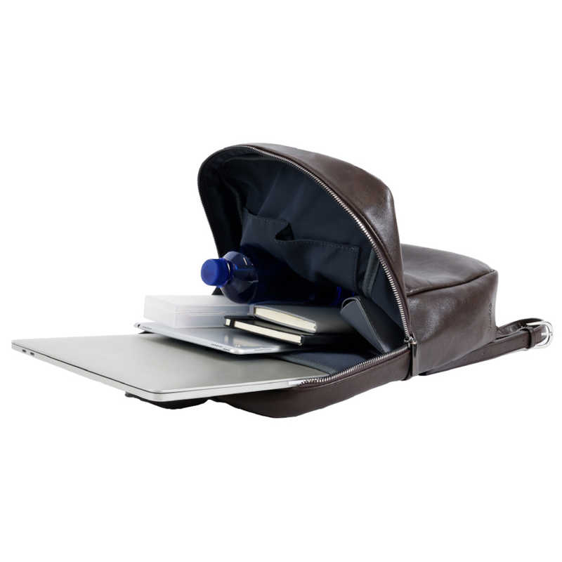 FULCRO カジュアルリュック ビジネスリュック PC対応 15inch フェイクレザー グレーベージュ fca-1003-GBE FULCRO カジュアルリュック ビジネスリュック PC対応 15inch フェイクレザー グレーベージュ fca-1003-GBE