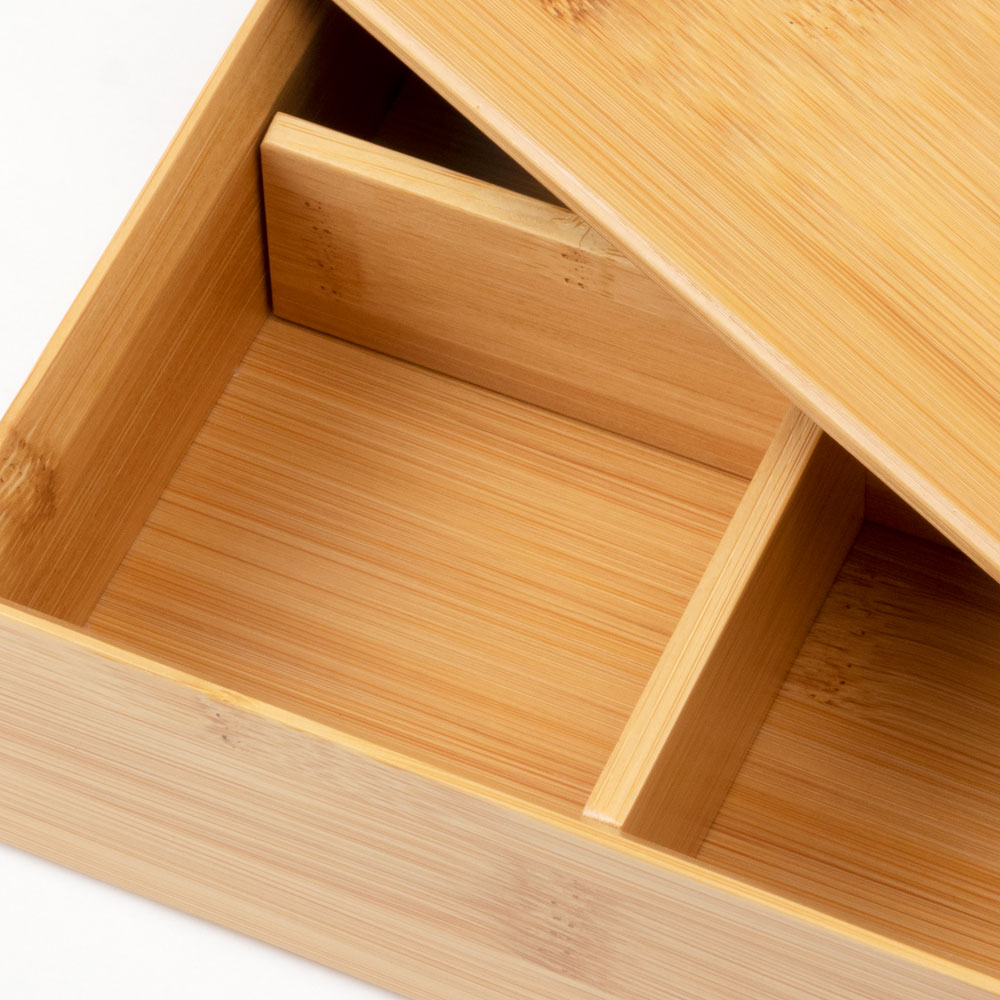 竹の弁当箱 スス正角2段弁当箱 (5501) 二段重箱 Bento made of bamboo 竹の弁当箱 スス正角2段弁当箱 (5501) 二段重箱 Bento made of bamboo