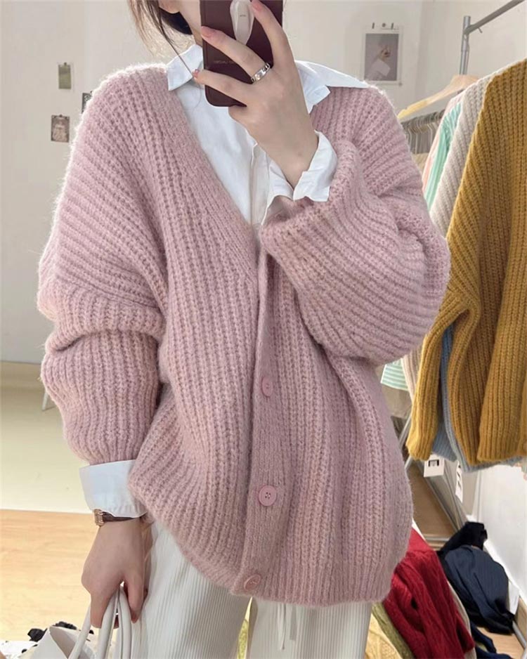 ざっくりニット カーディガン レディース 秋冬 ニットカーディガン ゆったり ドロップショルダー トップス リブニット Vネック ニットカーディガン 大きいサイズ 長袖 レイヤード 重ね着 暖かい 無 ざっくりニット カーディガン レディース 秋冬 ニットカーディガン ゆったり ドロップショルダー トップス リブニット Vネック ニットカーディガン 大きいサイズ 長袖 レイヤード 重ね着 暖かい 無