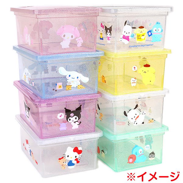 ハンギョドン 収納系7点セット Qoo10] ハンギョドン 収納ケース S 収納ボック