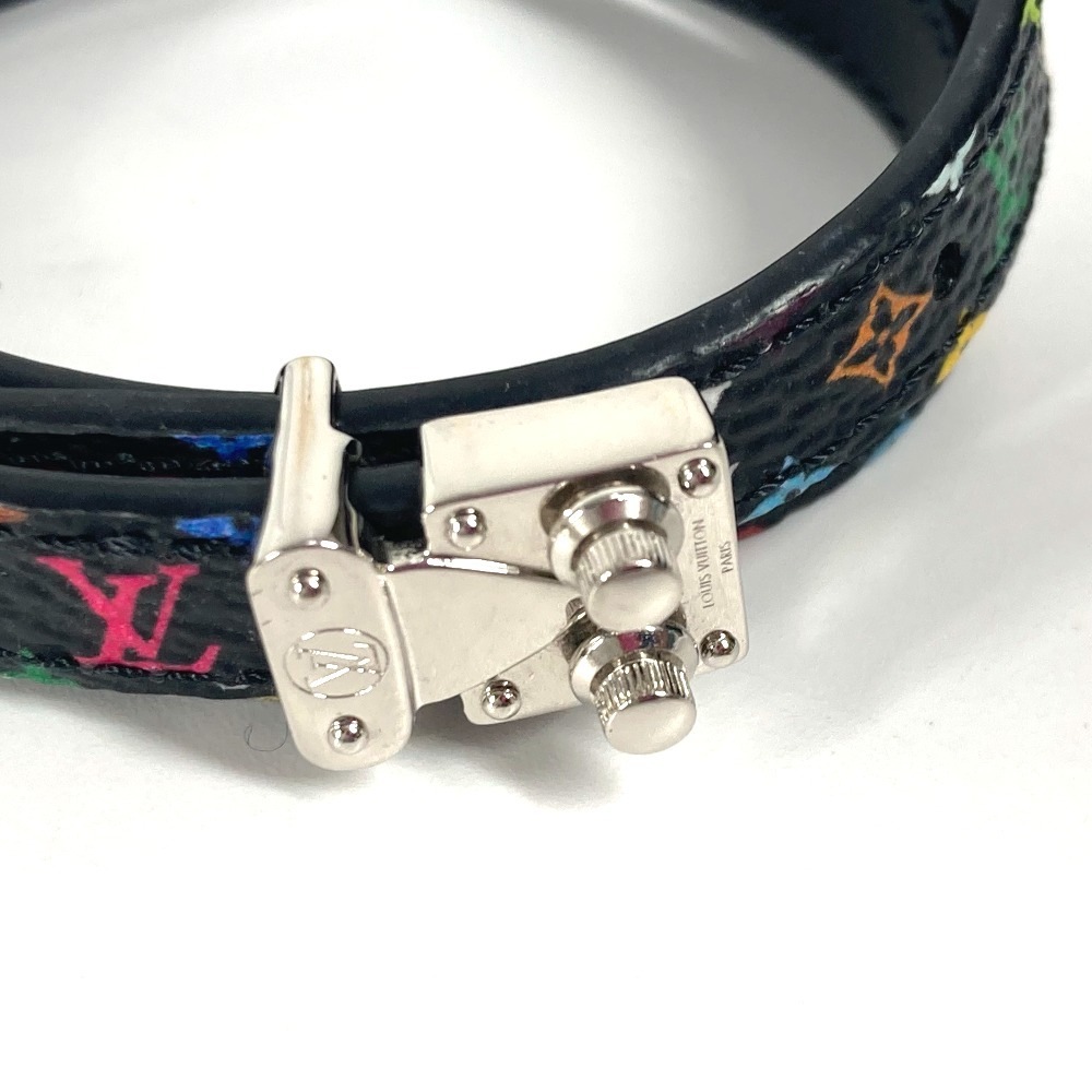 ブレスレット M8967F LV × TM ブレスレット・LV シグネチャー モノグラムマルチカラー 村上隆 アクセサリー バングル 2重ブレス モノグラムマルチカラーキャンバス ノワール ブラック ブレスレット M8967F LV × TM ブレスレット・LV シグネチャー モノグラムマルチカラー 村上隆 アクセサリー バングル 2重ブレス モノグラムマルチカラーキャンバス ノワール ブラック