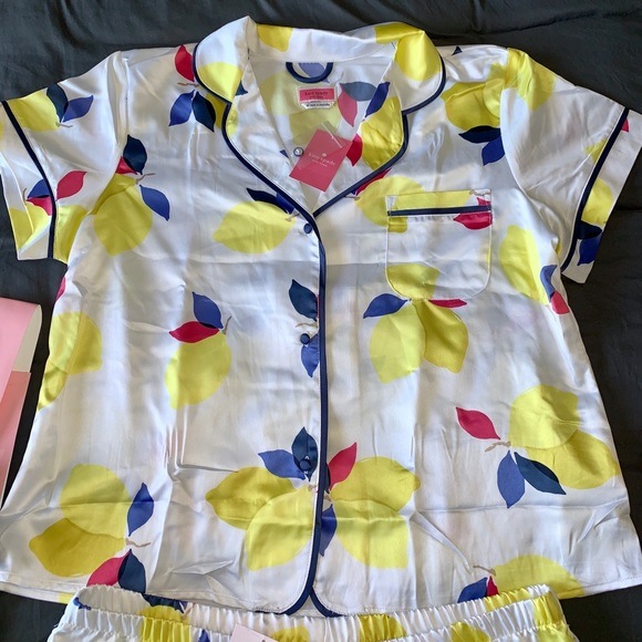 KS Kate Spade ケイトスペード レディース 可愛い パジャマセット 上下セット char KS Kate Spade ケイトスペード レディース 可愛い パジャマセット 上下セット char