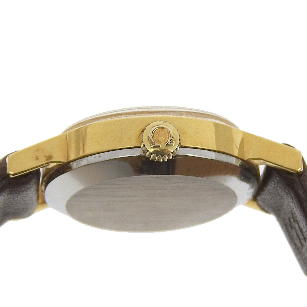 ジュネーブ 腕時計 金メッキ レザー 手巻き レディース ゴールド文字盤 中古品 ジュネーブ 腕時計 金メッキ レザー 手巻き レディース ゴールド文字盤 中古品