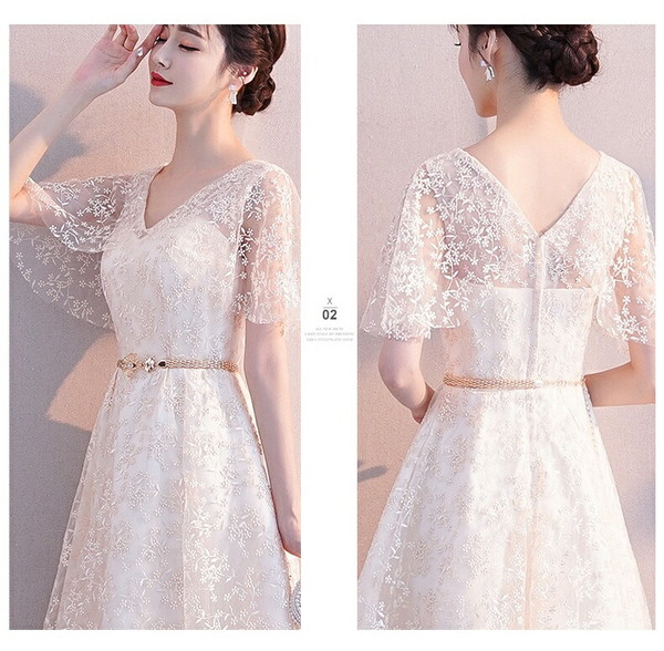 サイズ有XS/S/M/L/2L/3Lブライズメイド ドレス ロング丈 二次会 小さいサイズ 結婚式 体型カバー 半袖 オフショルダー 長袖 謝恩会 二次会 卒業式 花嫁 ピアノ 発表会 ドレス 演奏会