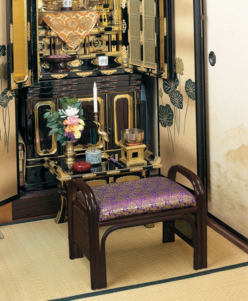 ラタンチェア 金襴座椅子 紫 仏壇用 幅49cm 正座椅子 イス チェア 座いす アジアン ラタンチェア 金襴座椅子 紫 仏壇用 幅49cm 正座椅子 イス チェア 座いす アジアン