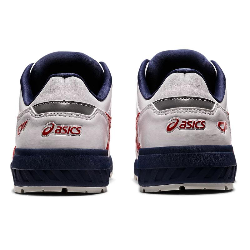 アシックス 安全靴 ウィンジョブ CP306 BOA 3E相当 ローカット ホワイトクラシックレッド 28.0cm 1273A029 セーフティシューズ 作業靴 先芯