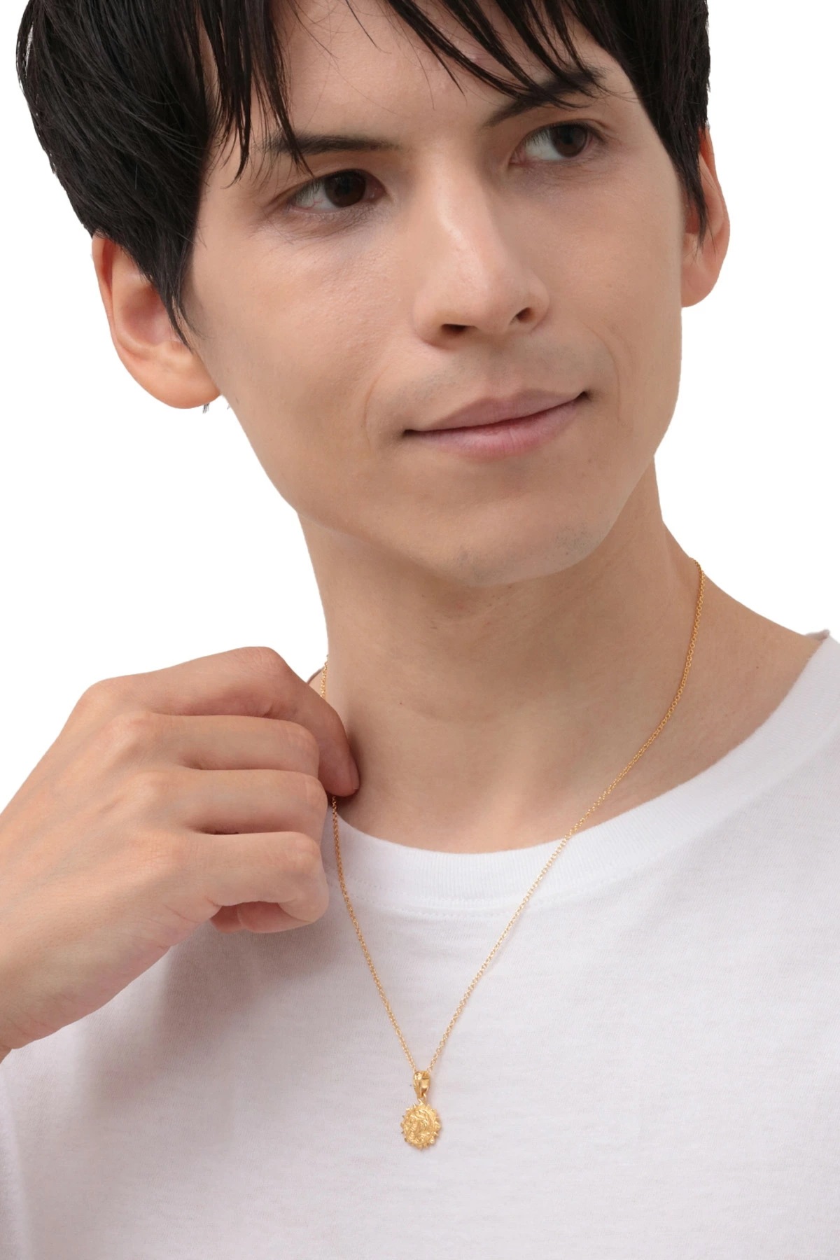 ネックレス メンズ サージカルステンレス製 ハワイアンジュエリー 太陽 サン スクロール マイレ ネックレス メンズ サージカルステンレス製 ハワイアンジュエリー 太陽 サン スクロール マイレ