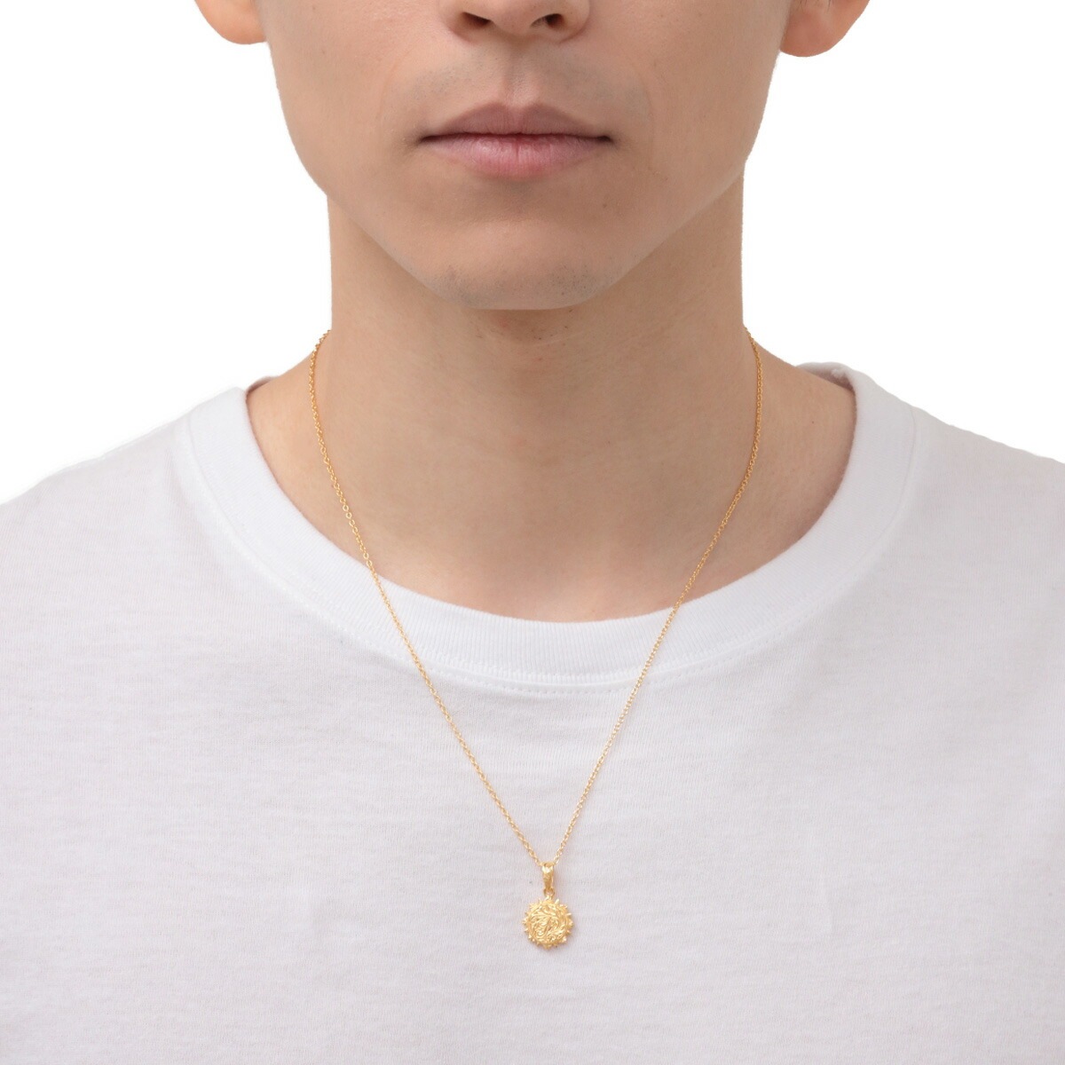 ネックレス メンズ サージカルステンレス製 ハワイアンジュエリー 太陽 サン スクロール マイレ ネックレス メンズ サージカルステンレス製 ハワイアンジュエリー 太陽 サン スクロール マイレ