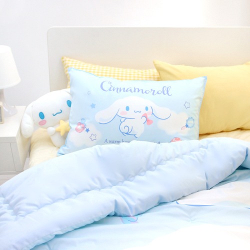 サンリオ シナモロール 薄綿布団 枕カバー 寝具セット Cotton Candy 韓国人気 かわいい 韓国インテリア gergana.siteforgestudio.com