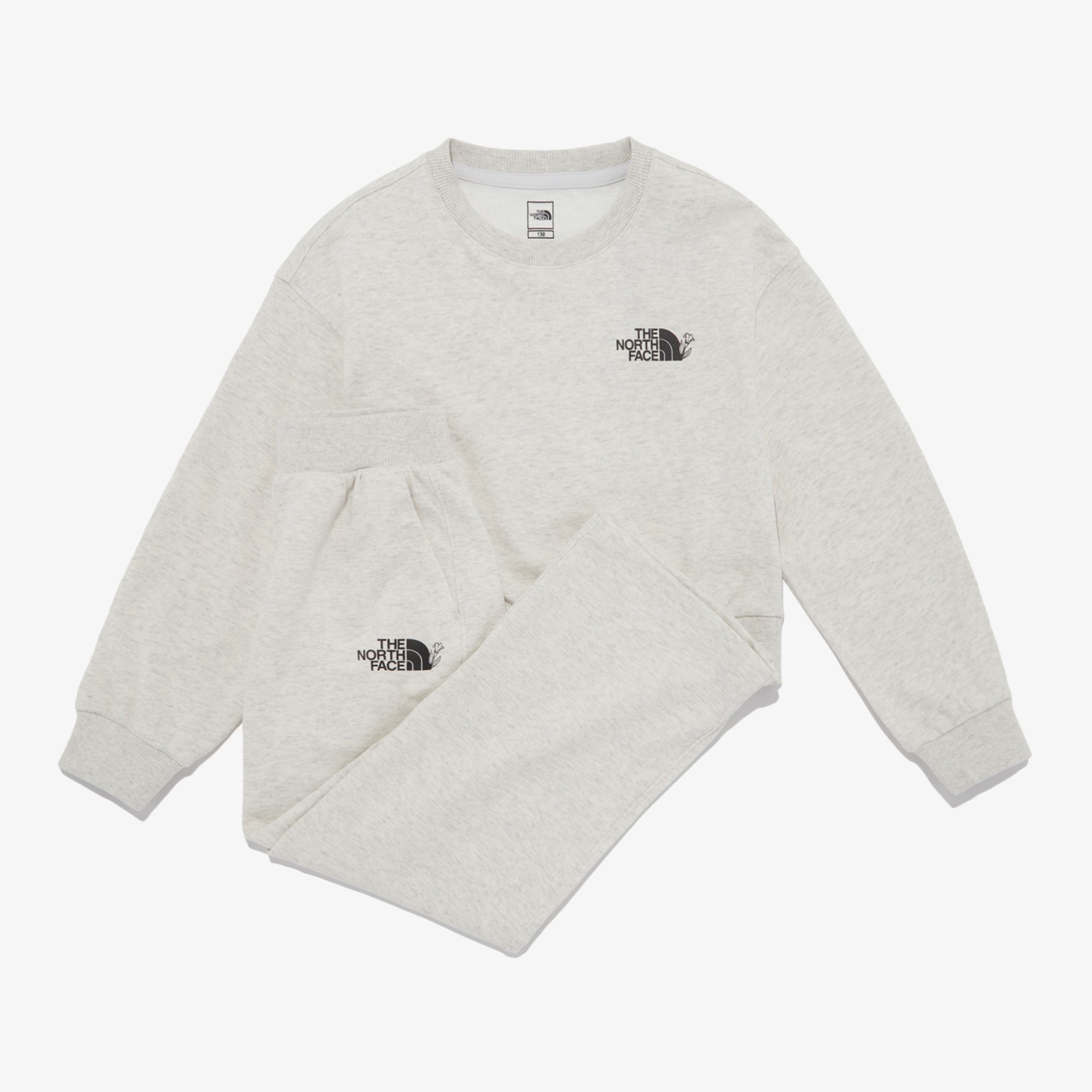 GS N GROOVE SET NM5MR04 セットアップ トレーナー スウェット スエット 上下 長袖 パンツ ジャージ トレーニングパンツ キッズ 男の子 女の子 ラウンド 綿 韓国 無地