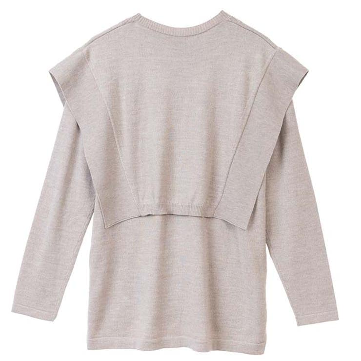 レイヤードニット