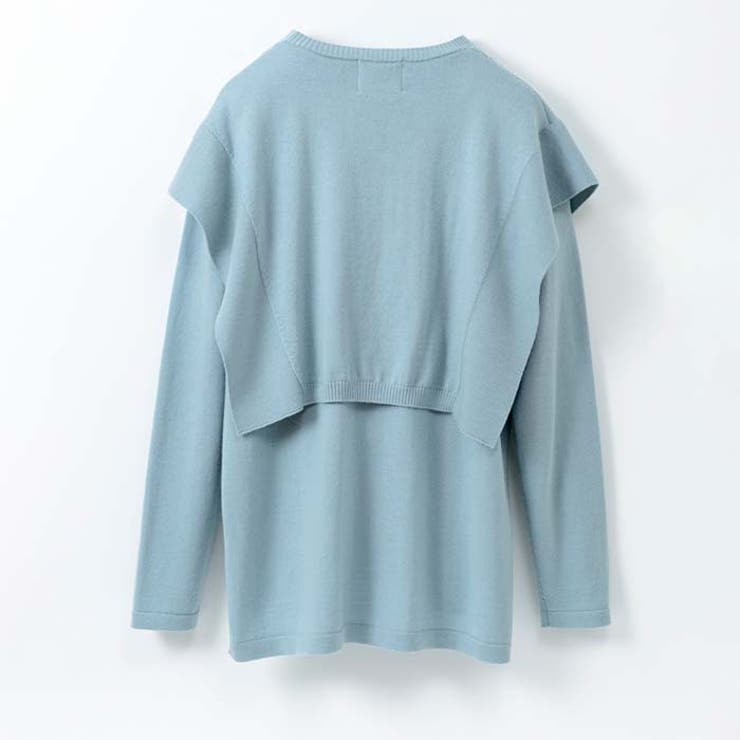 レイヤードニット