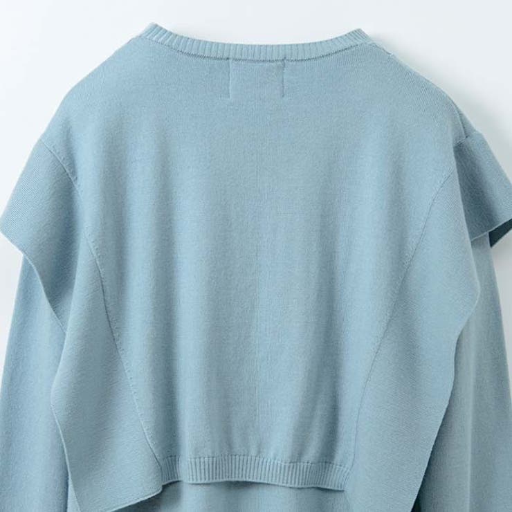 レイヤードニット