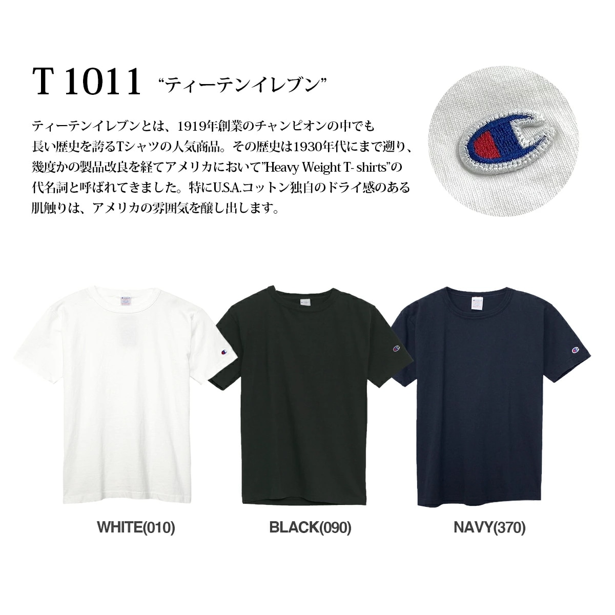 T1011 SHORT SLEEVE T-SHIRTS C5-P301 【MADE IN USA】【追跡可能メール便日時指定不可】
