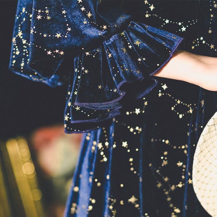 夜空に瞬く星座ワンピース ワンピース ドレス ドレス 二次会 結婚式 大人 上品 入園式 卒業式 入学式 OL レディース ロング丈 長袖 秋 冬 夜空に瞬く星座ワンピース ワンピース ドレス ドレス 二次会 結婚式 大人 上品 入園式 卒業式 入学式 OL レディース ロング丈 長袖 秋 冬