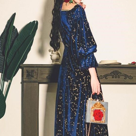 夜空に瞬く星座ワンピース ワンピース ドレス ドレス 二次会 結婚式 大人 上品 入園式 卒業式 入学式 OL レディース ロング丈 長袖 秋 冬 夜空に瞬く星座ワンピース ワンピース ドレス ドレス 二次会 結婚式 大人 上品 入園式 卒業式 入学式 OL レディース ロング丈 長袖 秋 冬