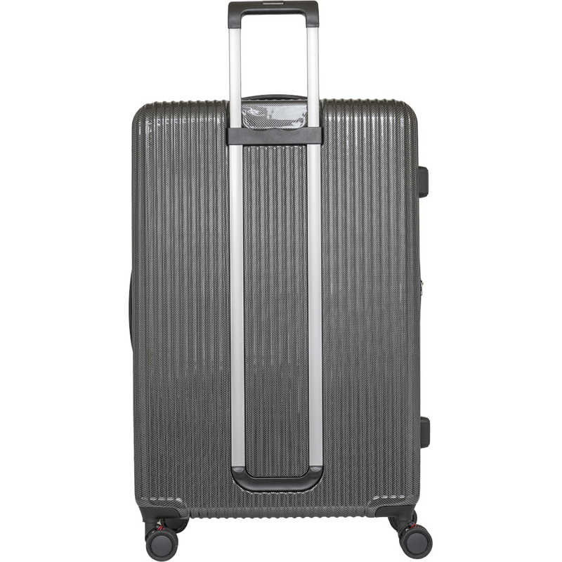 SPALDING　スーツケース ファスナータイプ 旅行日数目安：10日以上 114L(拡張時125L) TSAロック搭載 ［TSAロック搭載］ ホワイトカーボン　SP-0836-74-WHC