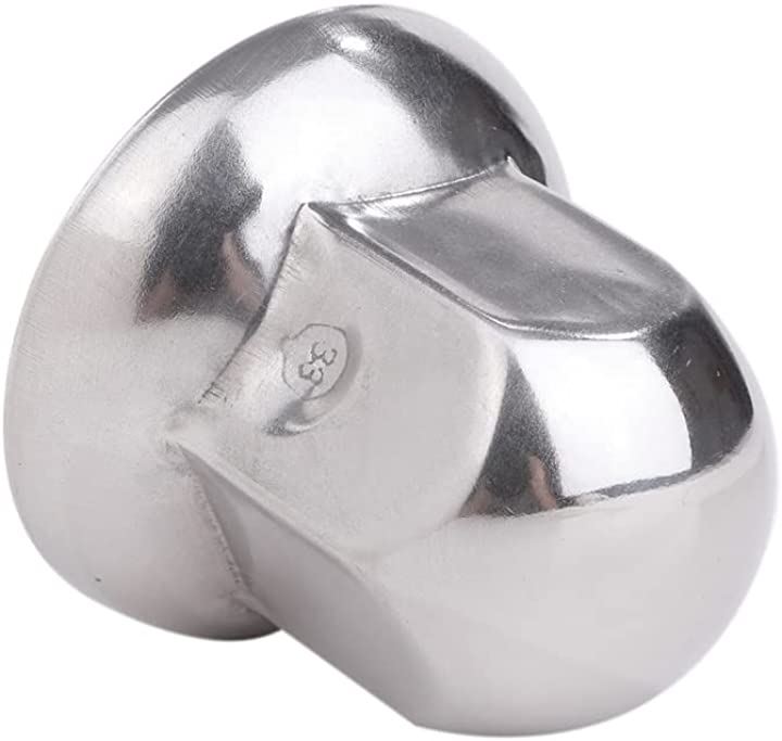 ナット キャップ ISO33mm 高さ51mm ステンレス 丸型 大型10穴用 デコトラ 汎用品(60個セット) ナット キャップ ISO33mm 高さ51mm ステンレス 丸型 大型10穴用 デコトラ 汎用品(60個セット)