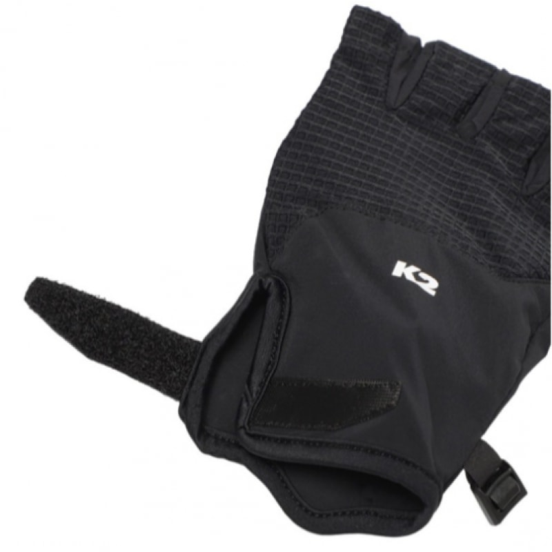 [K2] ハイキングストレッチメッシュハーフグローブ_KMM24V10