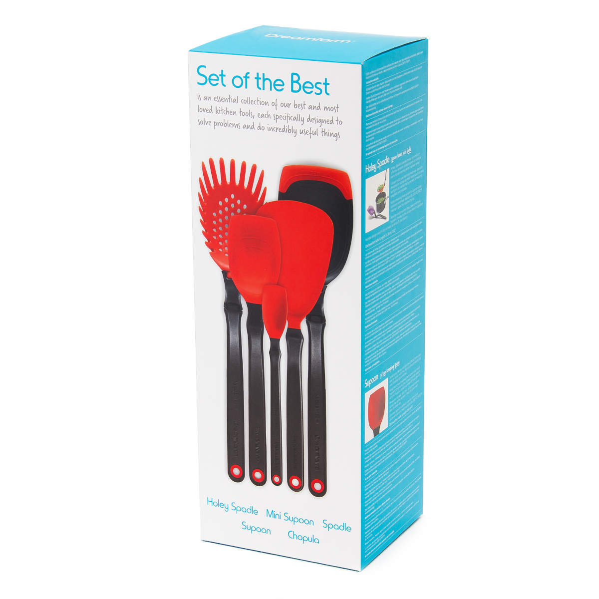 キッチンツールセット dreamfarm セットオブザベスト キッチンツール5点セット スパチュラ 調理スプーン ターナー お玉 食洗機対応 調理道具セット 先端が浮く 衛生的 耐熱 キッチンツールセット dreamfarm セットオブザベスト キッチンツール5点セット スパチュラ 調理スプーン ターナー お玉 食洗機対応 調理道具セット 先端が浮く 衛生的 耐熱