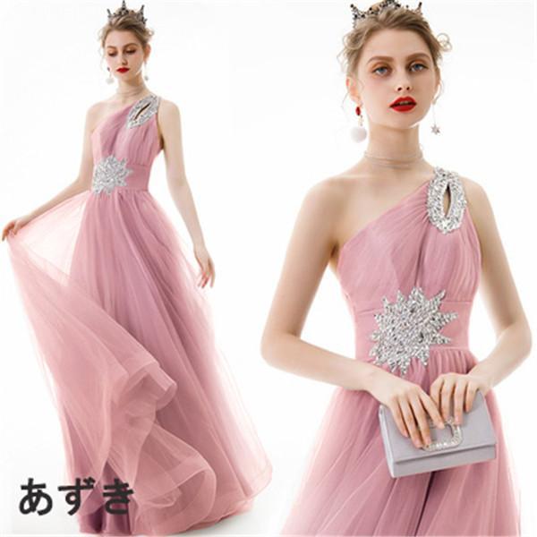 パーティードレス ワンショルダー ロング丈 披露宴 ロングドレス 大きいサイズ ドレス ワンピース パーティードレス ワンショルダー ロング丈 披露宴 ロングドレス 大きいサイズ ドレス ワンピース