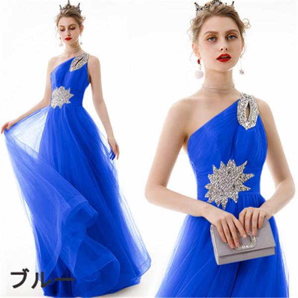 パーティードレス ワンショルダー ロング丈 披露宴 ロングドレス 大きいサイズ ドレス ワンピース パーティードレス ワンショルダー ロング丈 披露宴 ロングドレス 大きいサイズ ドレス ワンピース