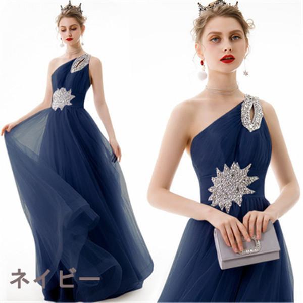 パーティードレス ワンショルダー ロング丈 披露宴 ロングドレス 大きいサイズ ドレス ワンピース パーティードレス ワンショルダー ロング丈 披露宴 ロングドレス 大きいサイズ ドレス ワンピース