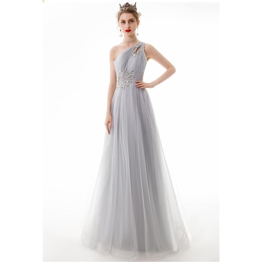 パーティードレス ワンショルダー ロング丈 披露宴 ロングドレス 大きいサイズ ドレス ワンピース パーティードレス ワンショルダー ロング丈 披露宴 ロングドレス 大きいサイズ ドレス ワンピース